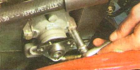 Установка поршня первого цилиндра в положение ВМТ такта сжатия Авео Шевролет