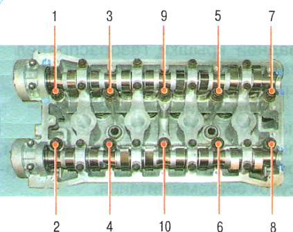 Замена прокладки ГБЦ двигателя F14D3 автомобиля Авео Шевролет