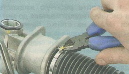 можно ослабить и бокорезами.