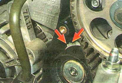 Замена ремня ГРМ и натяжного ролика Авео Шевролет с двигателем F14 D3