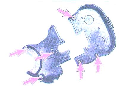 Замена ремня ГРМ и натяжного ролика Авео Шевролет с двигателем F14 D3