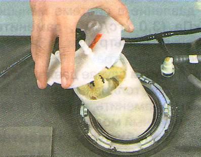 Ремонт топливного модуля Chevrolet Aveo