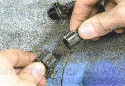 Разъедините колодку