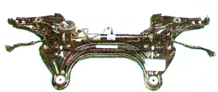 Снятие и установка поперечины передней подвески Chevrolet Aveo