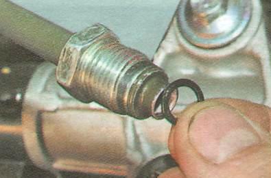 Замена уплотнительных колец