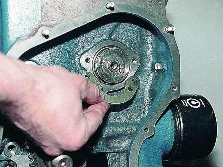 снимаем фланец