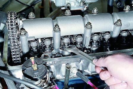 Регулировка зазоров клапанов ВАЗ-2107