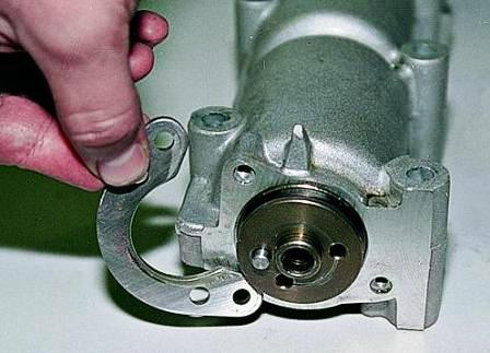 снимаем фланец