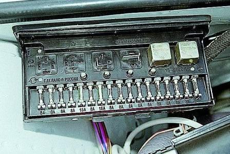 Монтажный блок ранних выпусков ВАЗ-2107