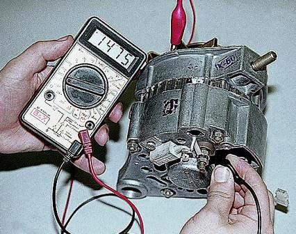 Проверка генератора ВАЗ-2107