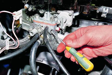 Регулировка холостого хода