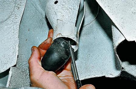 Замена пружин задней подвески ВАЗ-2107