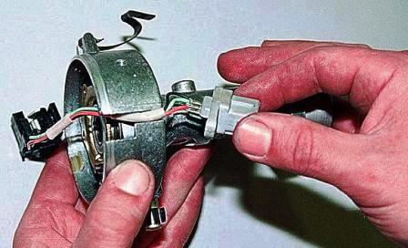 снимаем датчик