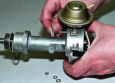 Снимаем шайбы