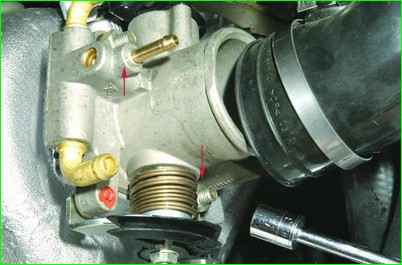 Дроссель блогын ауыстыру Niva Chevrolet