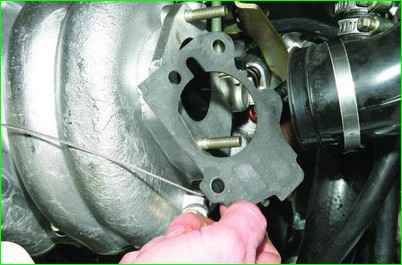 Дроссель блогын ауыстыру Niva Chevrolet