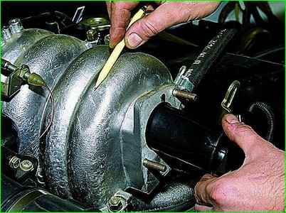 Дроссель блогын ауыстыру Niva Chevrolet