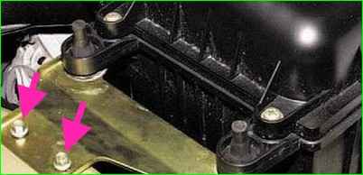 Снятие и установка воздушного фильтра