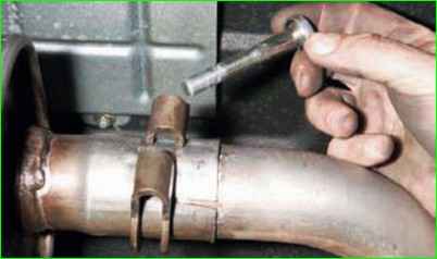 Негізгі глушительді алу