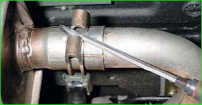 Негізгі глушительді алу