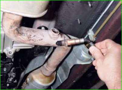 Шығарушы құбырды алу