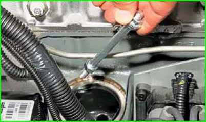 Прочистка системы вентиляции картера