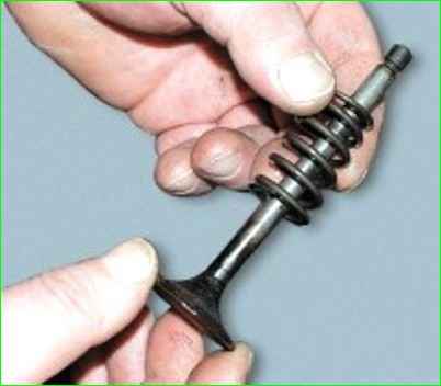 Cómo rectificar válvula de culata Niva Chevrolet