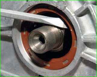 Замена переднего сальника коленчатого вала ВАЗ-2123