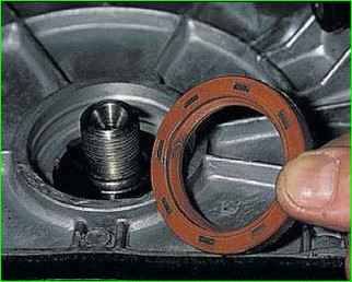 Замена переднего сальника коленчатого вала ВАЗ-2123