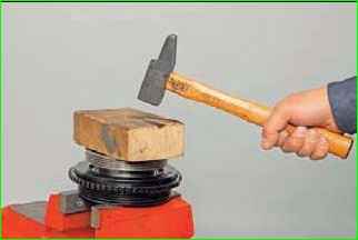 Замена переднего сальника коленчатого вала ВАЗ-2123