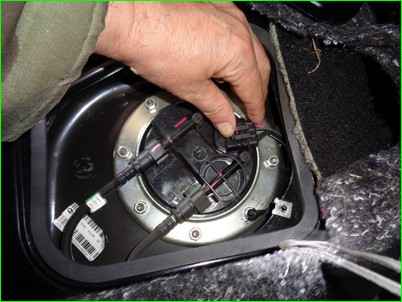 Reducción de la presión de combustible Niva Chevrolet