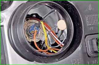 Ашық және бүйірлік сәуленің шамын ауыстыру