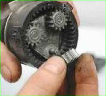 How to repair a starter Niva Chevrolet