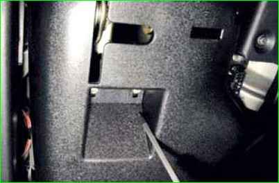 Снятие и установка подрулевого переключателя