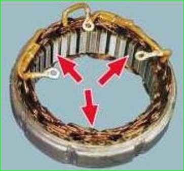 Генератор жөндеу Niva Chevrolet