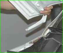 Extracción del capó y cerradura del capó del automóvil Niva Chevrolet