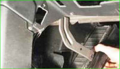 How to replace the heater radiator Niva Chevrolet