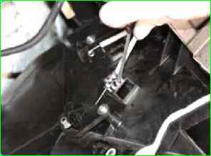 Нива Шевролет жылытқышының сызбалары мен ауа ағынын жою жолы