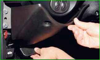 Снятие панели приборов Нива Шевроле