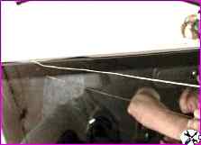 Жел терезе шынысын ауыстыру Niva Chevrolet