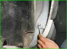 Замена переднего крыла