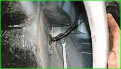 Замена переднего крыла