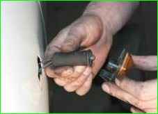 Замена переднего крыла