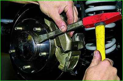 Austausch des Kugelgelenks Niva Chevrolet