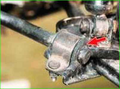 Prüfung der Federung des Niva Chevrolet