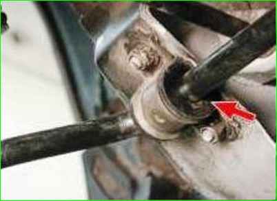 Prüfung der Federung des Niva Chevrolet