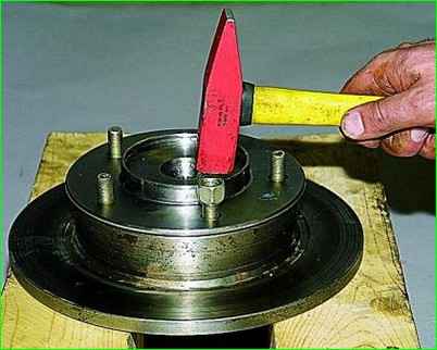 Замена подшипников ступицы Нива Шевролет