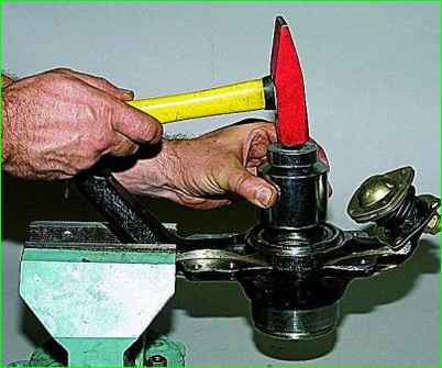 Замена подшипников ступицы Нива Шевролет