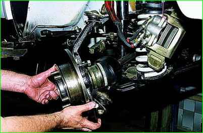 Замена подшипников ступицы Нива Шевролет