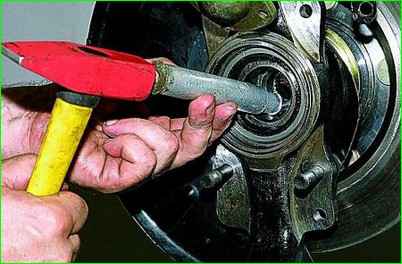 Замена подшипников ступицы Нива Шевролет